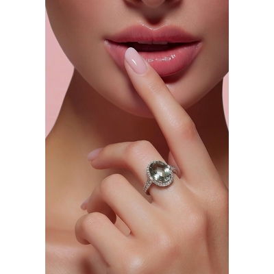 Ezüst gyűrű 52-es méret (R1904CBT)